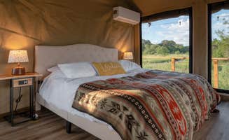 Loving H.'s photo of glamping accommodations at Loving Heart Retreats near Hutto, TX