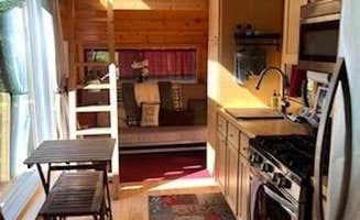Jeff J.'s photo of a cabin at Red Bird Ridge Lake Front Tiny House near Young Harris, GA