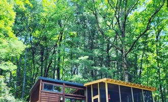 Camping near Sundowner RV Village: Red Bird Ridge Lake Front Tiny House, Hayesville, North Carolina