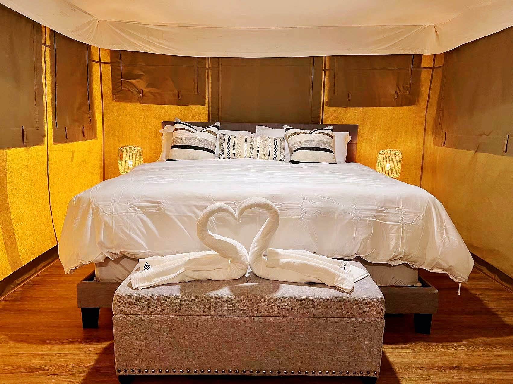 Loving H.'s photo of glamping accommodations at Loving Heart Retreats near Fredericksburg, TX