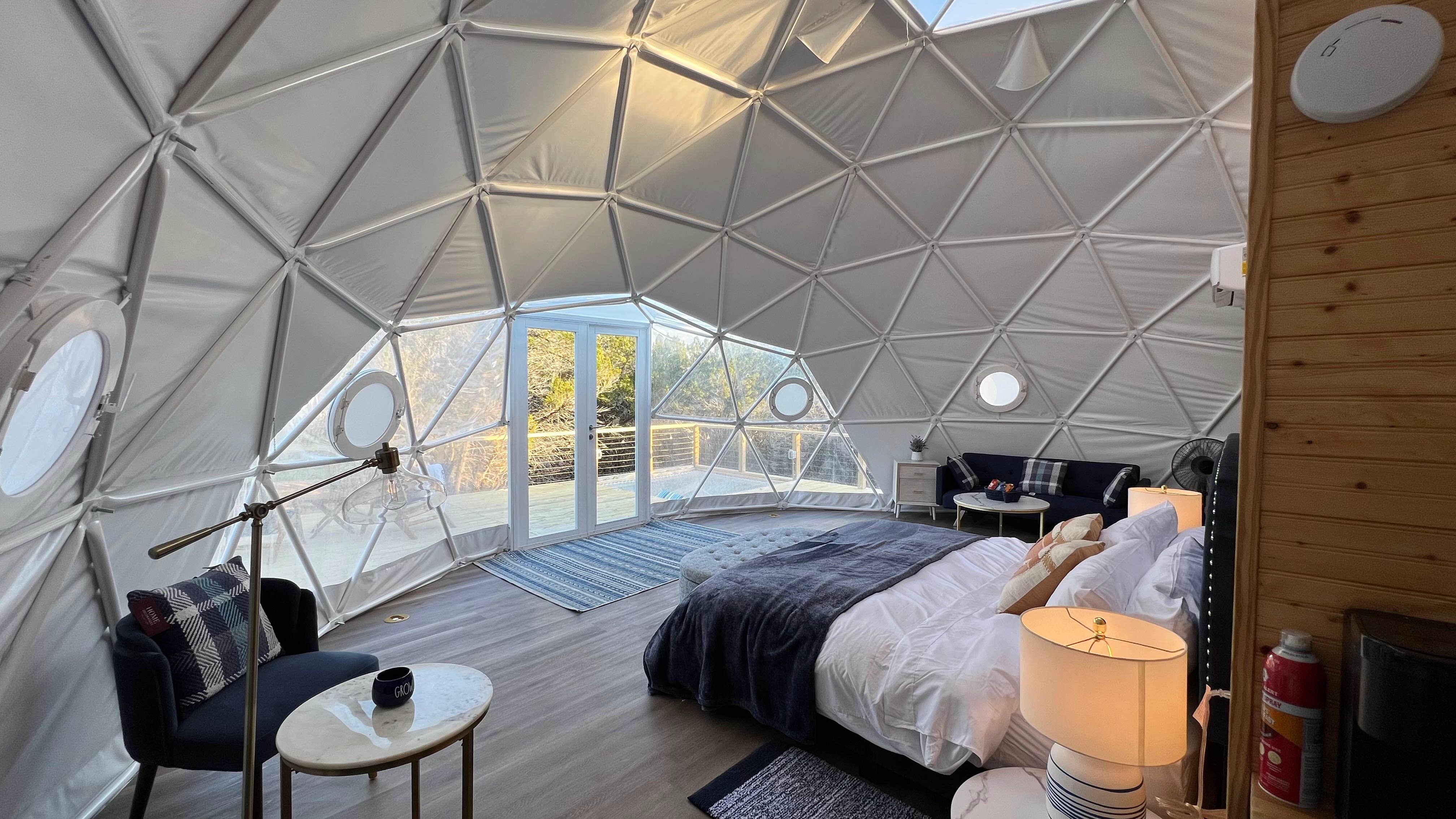 Loving H.'s photo of glamping accommodations at Loving Heart Retreats near Taylor, TX