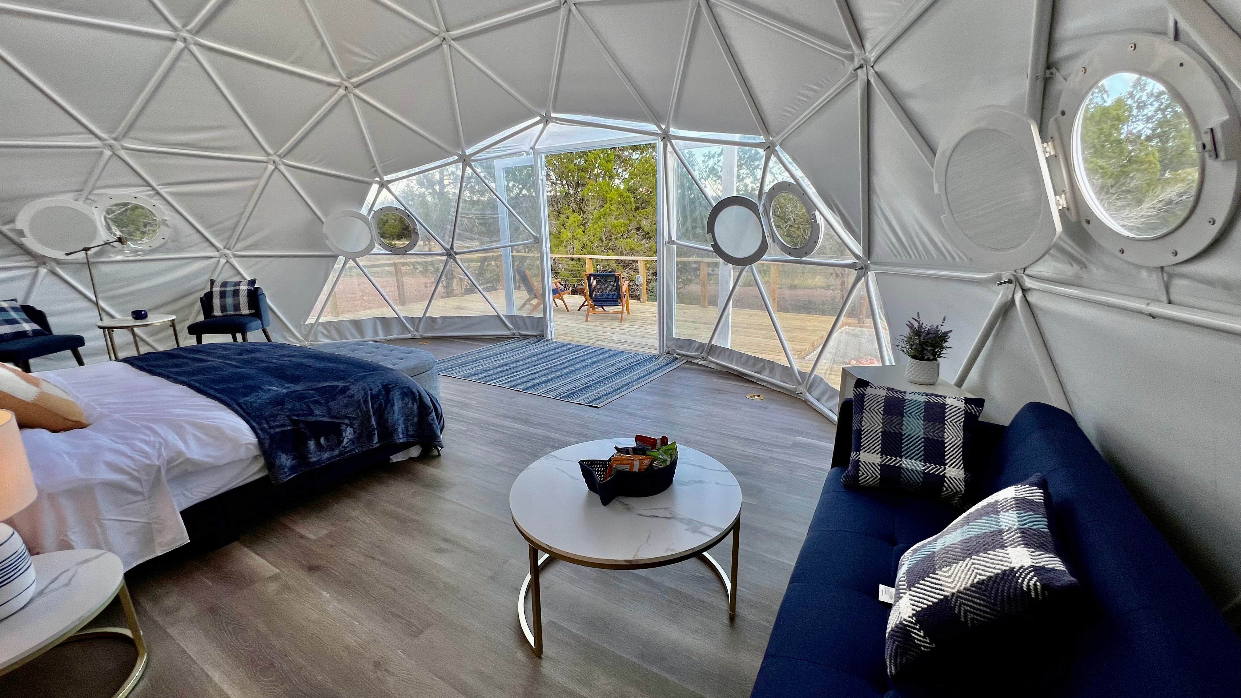 Loving H.'s photo of glamping accommodations at Loving Heart Retreats near Burnet, TX