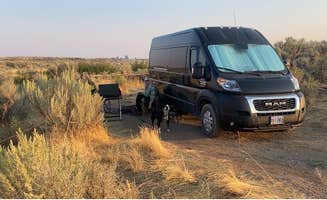 Mondo Moto Media's photo of camping with pets at Big Lost River Dispersed near Mackay, ID