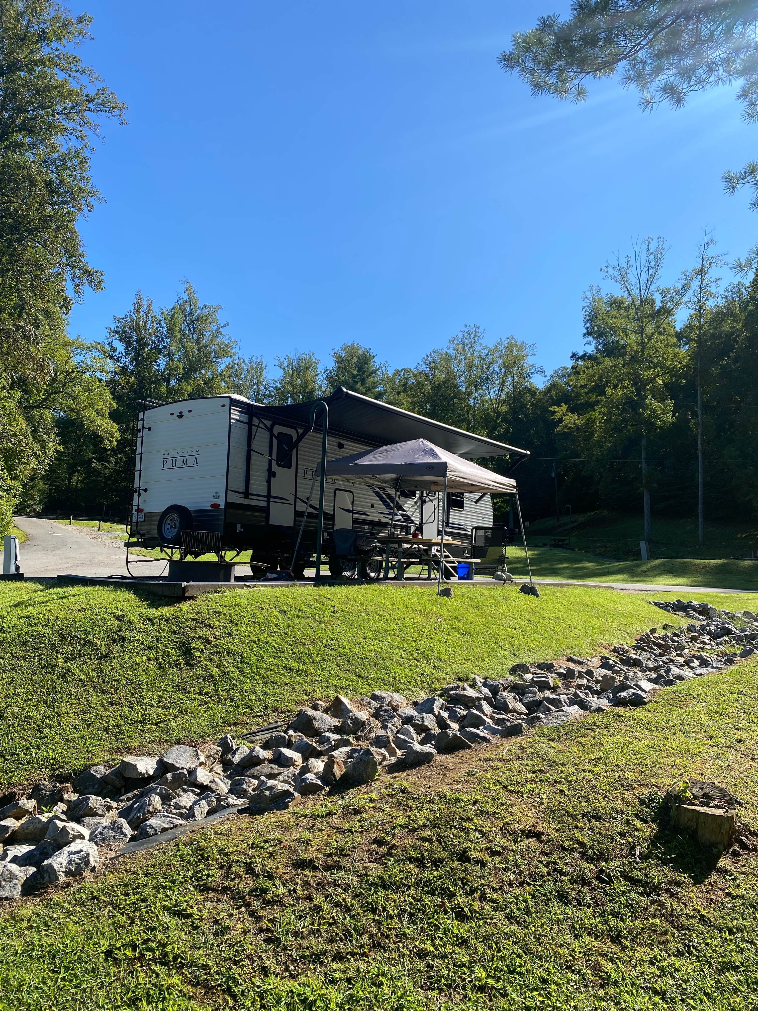 Frank H.'s photo of rv camping at Salthouse Branch Campground near Salem, VA