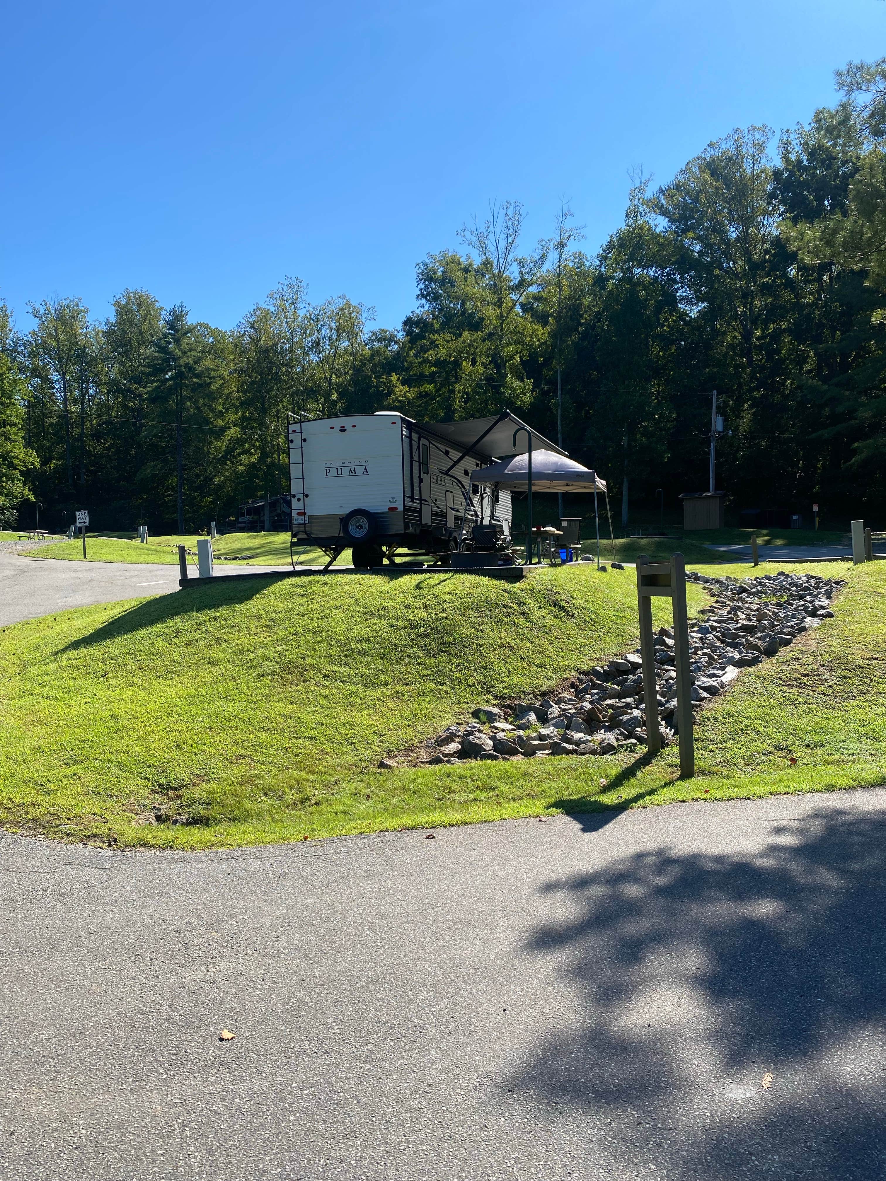 Frank H.'s photo of rv camping at Salthouse Branch Campground near Shawsville, VA
