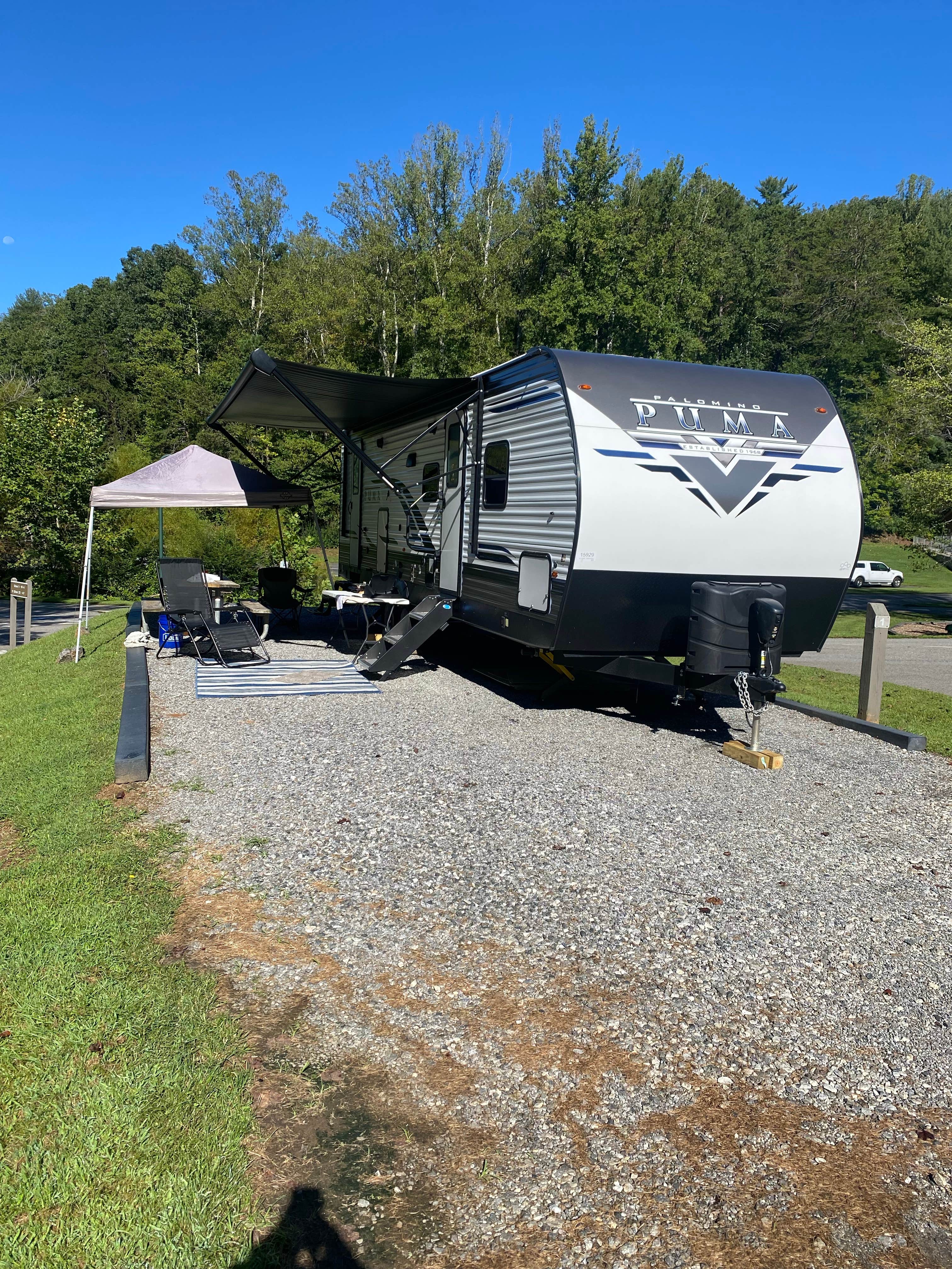 Frank H.'s photo of rv camping at Salthouse Branch Campground near Mayodan, NC