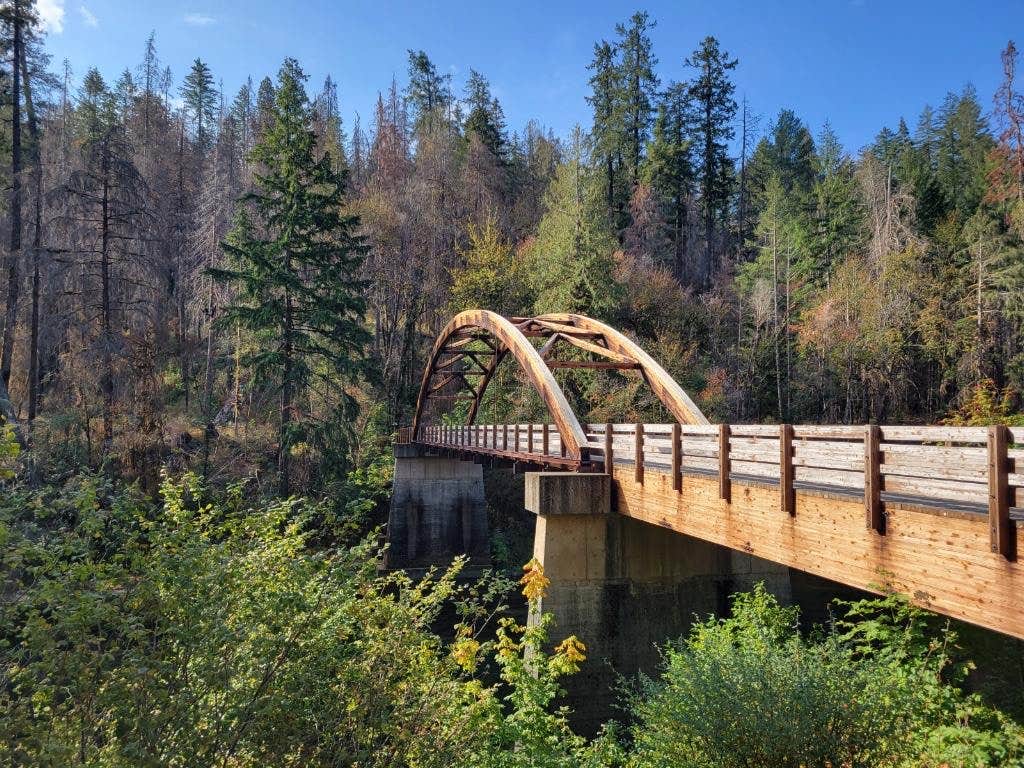 Camper-submitted photo at BLM Susan Creek Recreation Site near Idleyld Park, OR