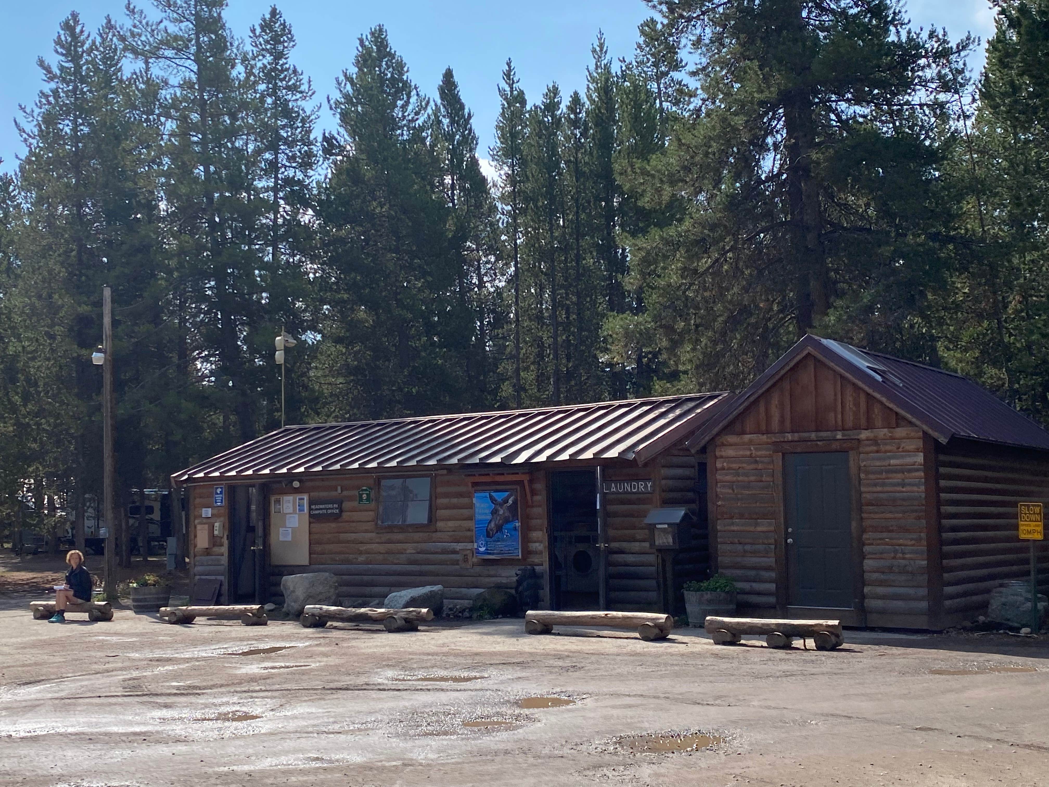 Amy & Stu B.'s photo of a cabin at Headwaters Campground at Flagg Ranch — John D. Rockefeller, Jr., Memorial Parkway near Grand Teton National Park