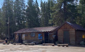 Amy & Stu B.'s photo of a cabin at Headwaters Campground at Flagg Ranch — John D. Rockefeller, Jr., Memorial Parkway near John D. Rockefeller Jr. Memorial Parkway