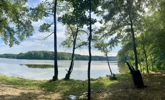 Camping near Buffalo Park: Lev at Little Lake, Clarksville, North Carolina