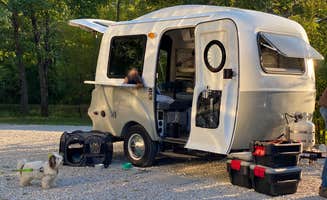 Aida K.'s photo of camping with pets at Lazy Day Campground near Foristell, MO