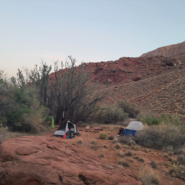 Paria Canyon Wilderness - Final Designated Campsite Before Lee's Ferry