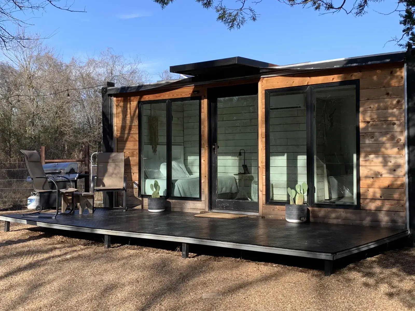 Camper-submitted photo at Cabin on the Creek.Hico near Glen Rose, TX