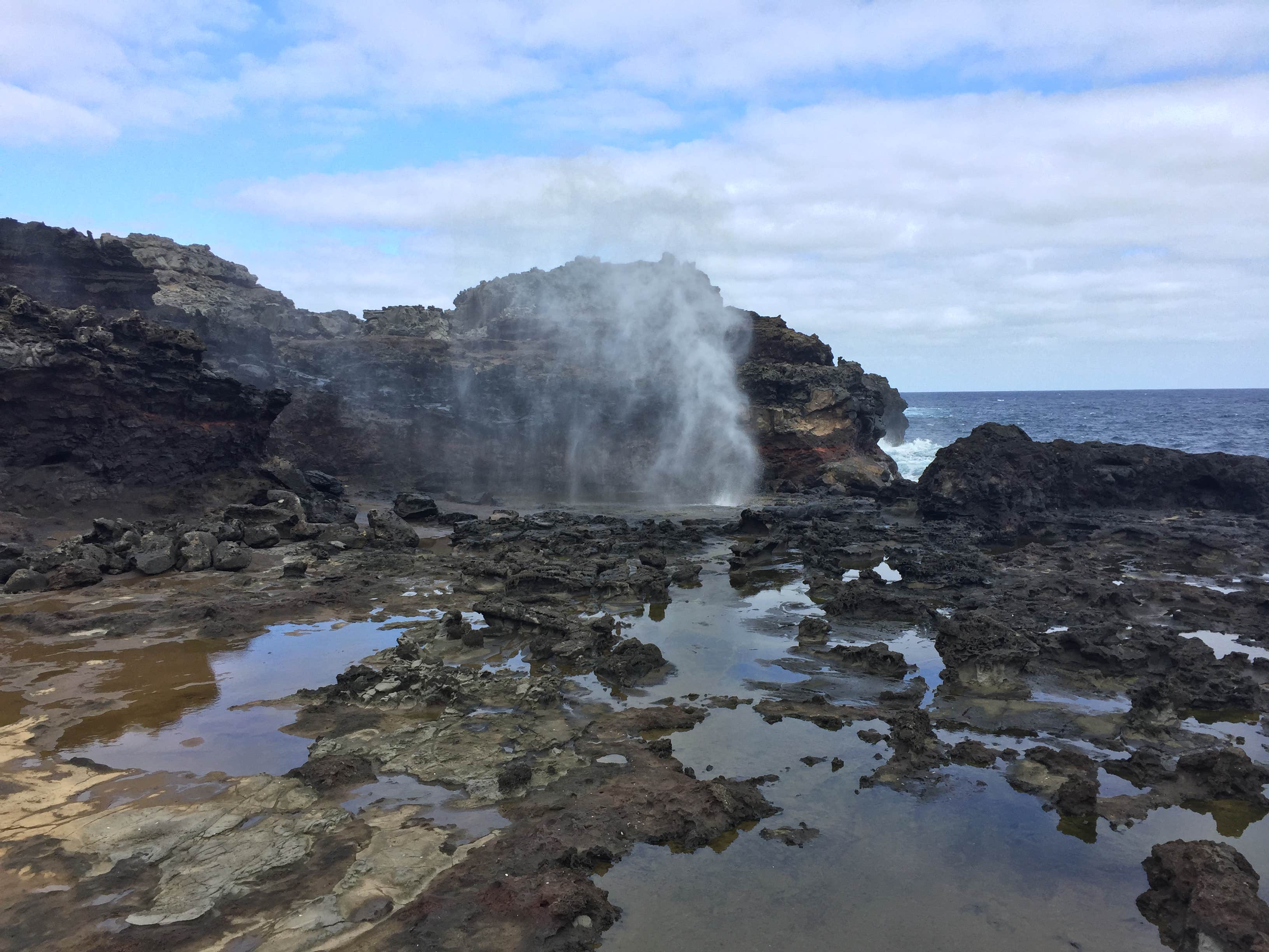 Blow hole