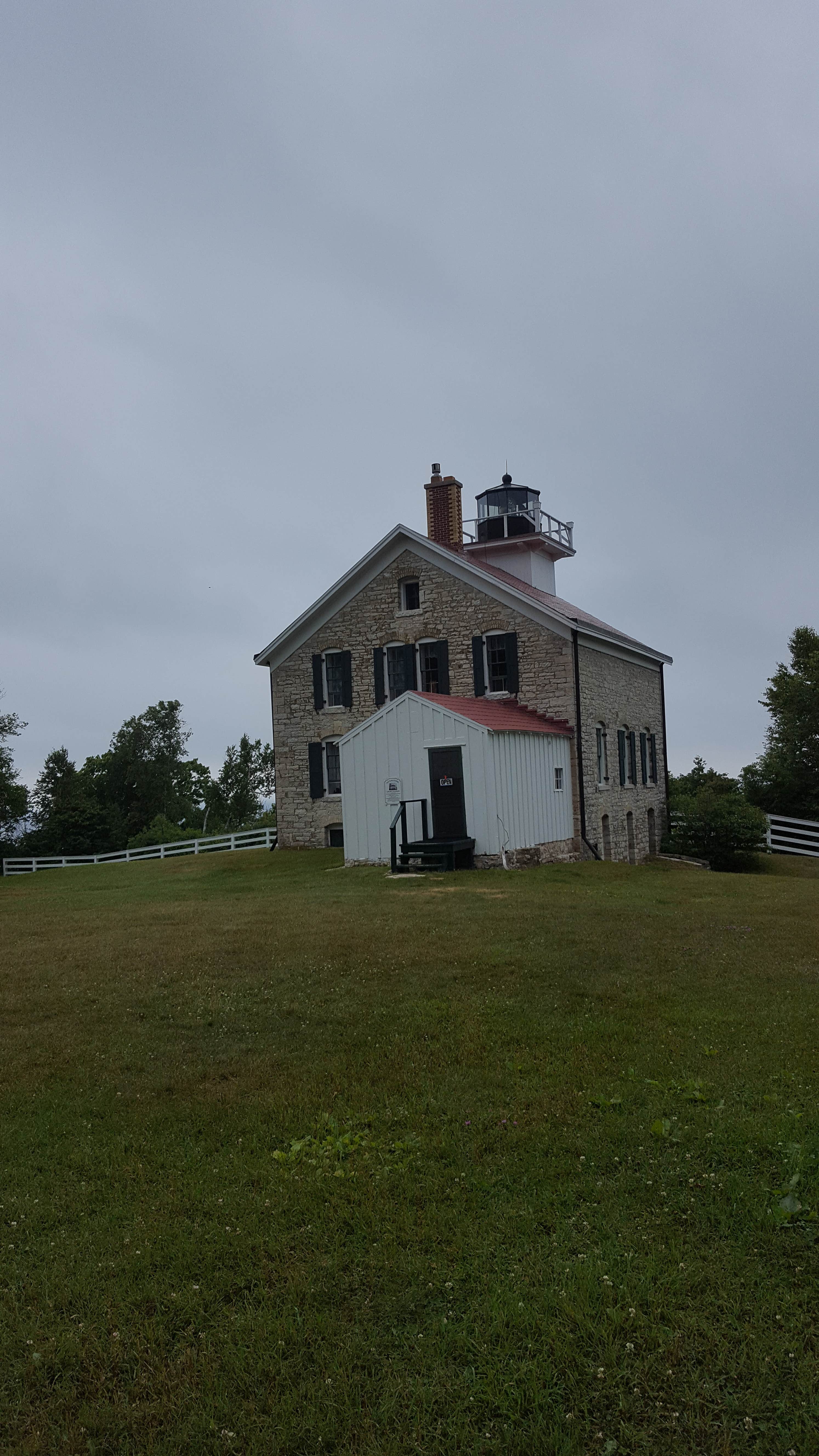 Camper-submitted photo at Rock Island State Park Campground near Ephraim, WI