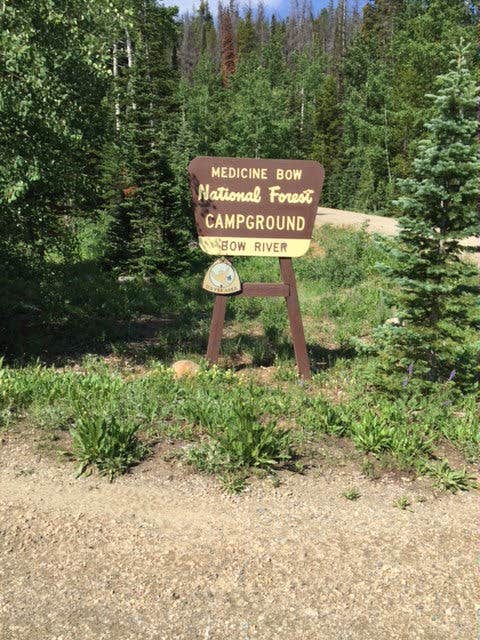 Camper-submitted photo at Bow River near Hanna, WY