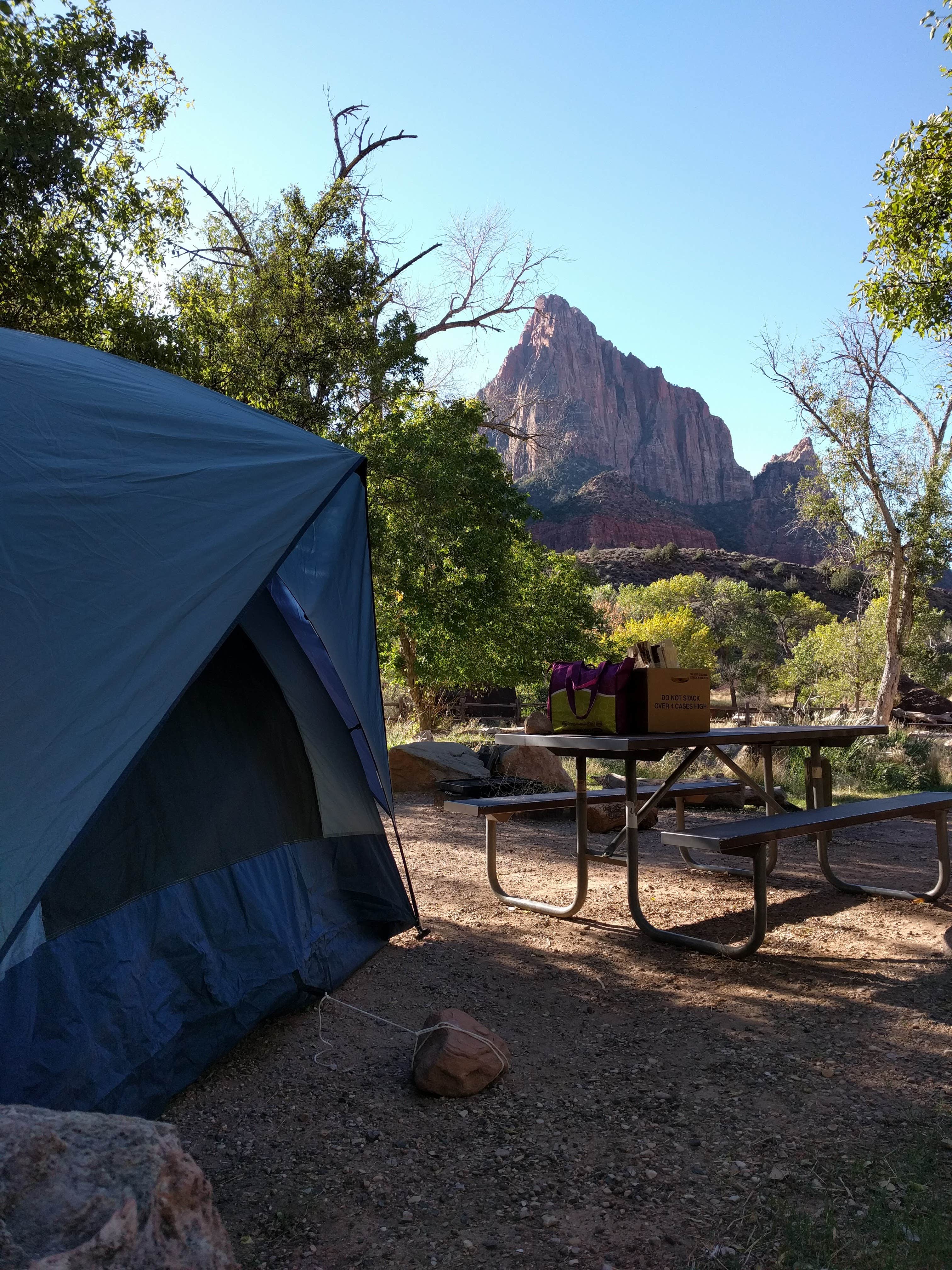 Stacie H.'s photo at South Campground — Zion National Park near Zion National Park