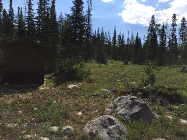 Camper-submitted photo at Bow River near Hanna, WY