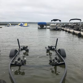 The boat launch
