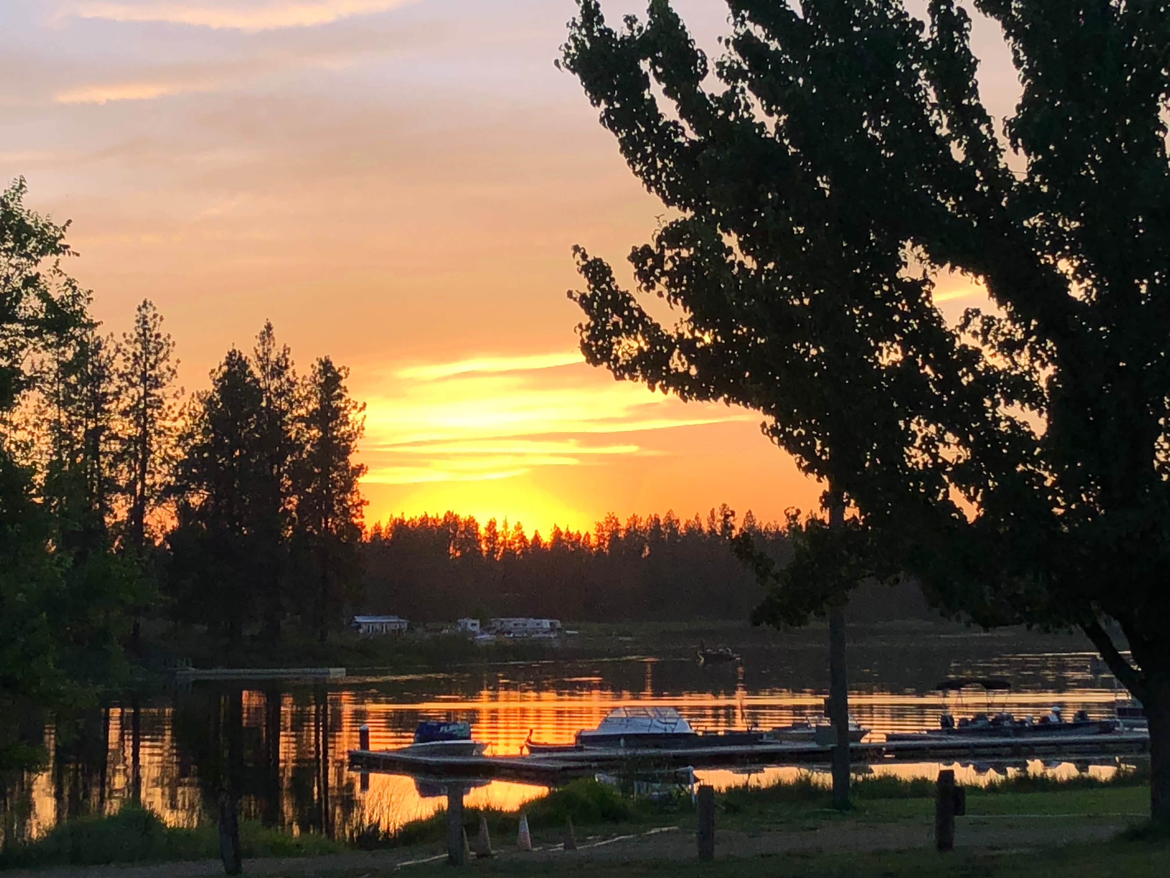 Camper-submitted photo at Clear Lake Military near St. John, WA