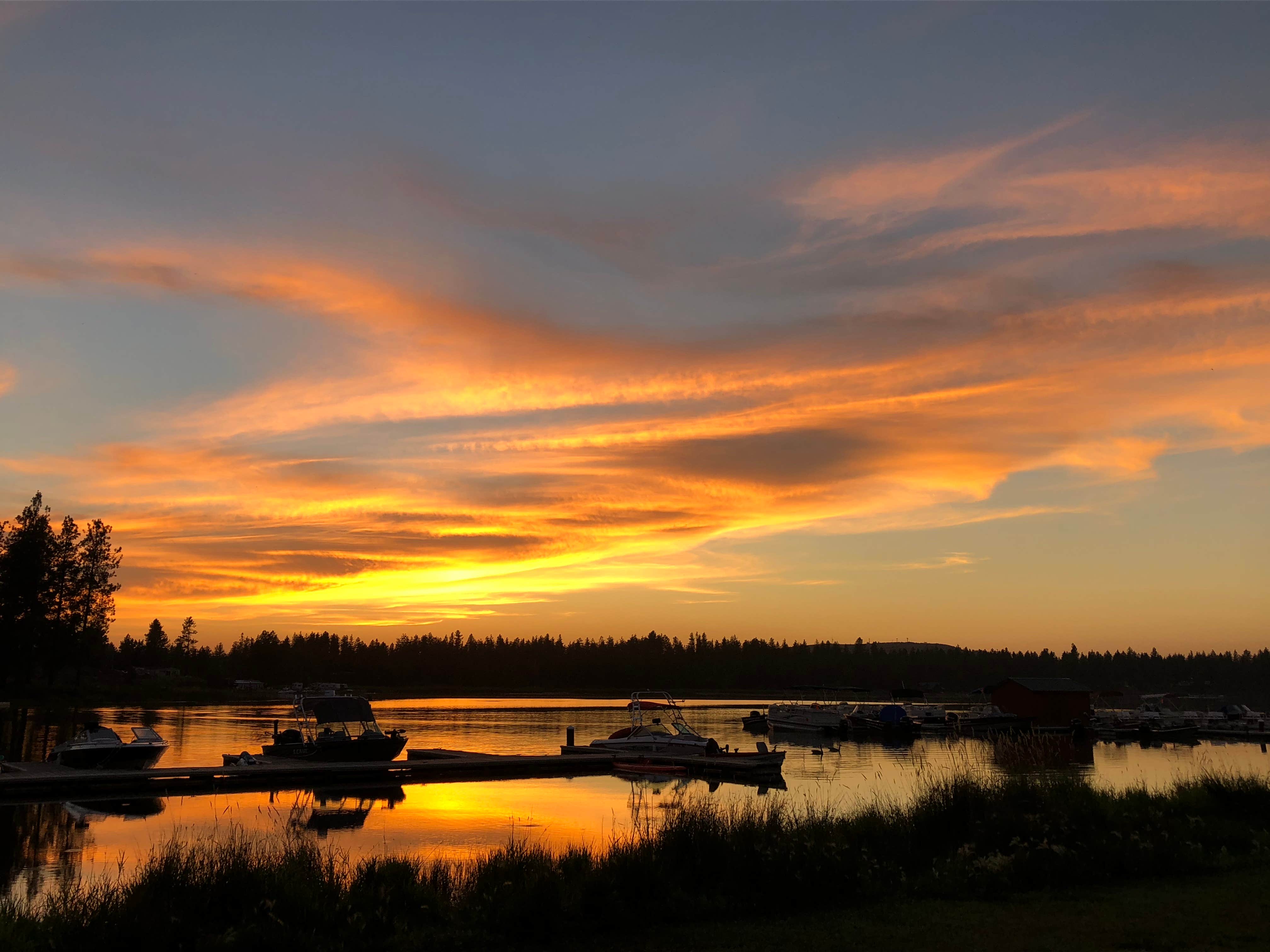 Camper-submitted photo at Clear Lake Military near St. John, WA