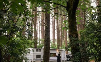 Esther D.'s photo of rv camping at Big Fir Campground & RV Park near Battle Ground, WA