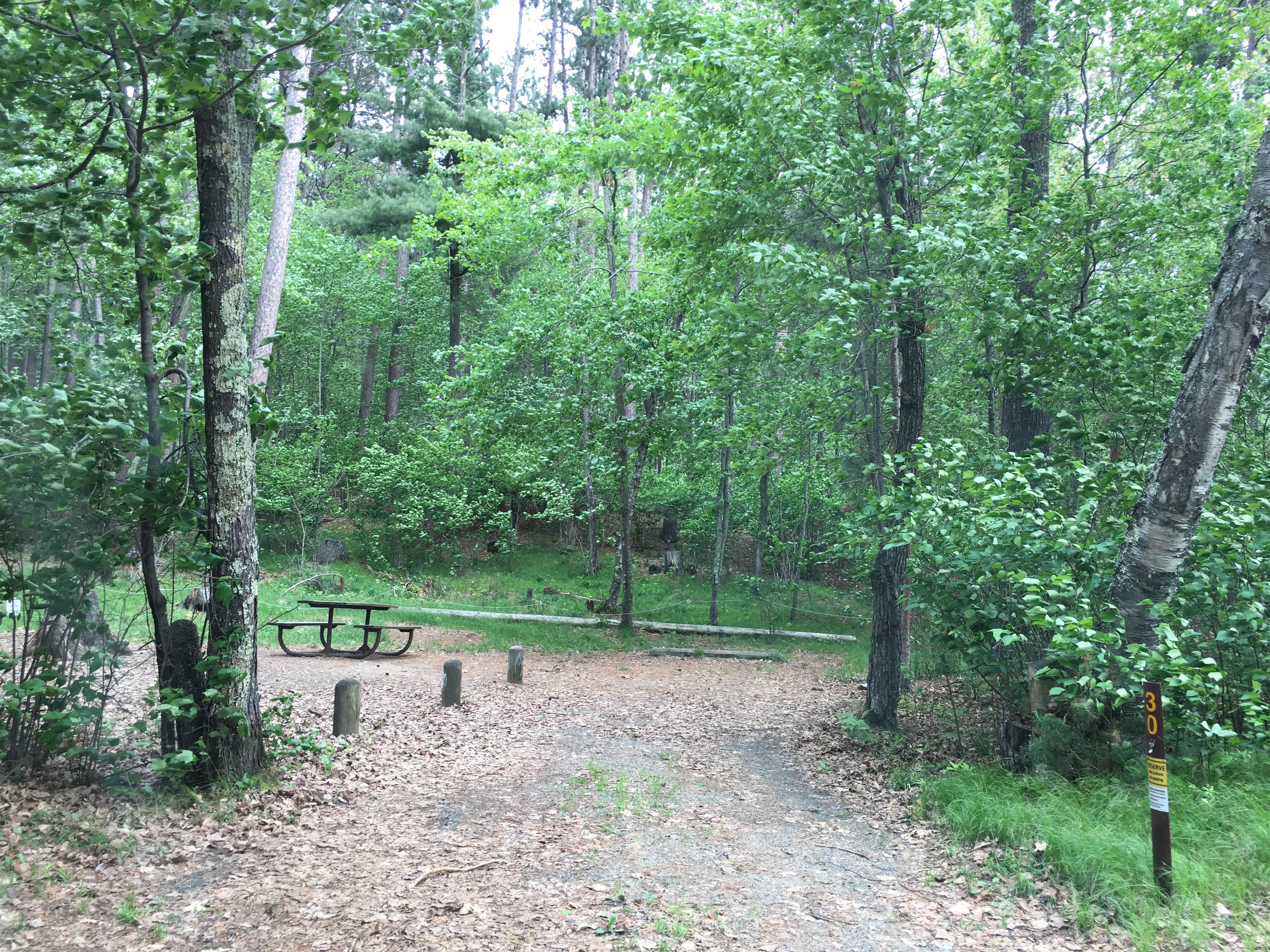 Camper-submitted photo at Side Lake Campground — McCarthy Beach State Park near Chisholm, MN