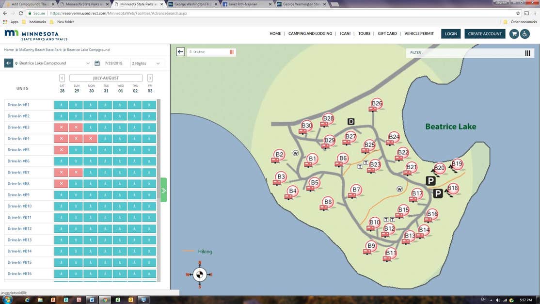 Beatrice Lake Camping The Dyrt