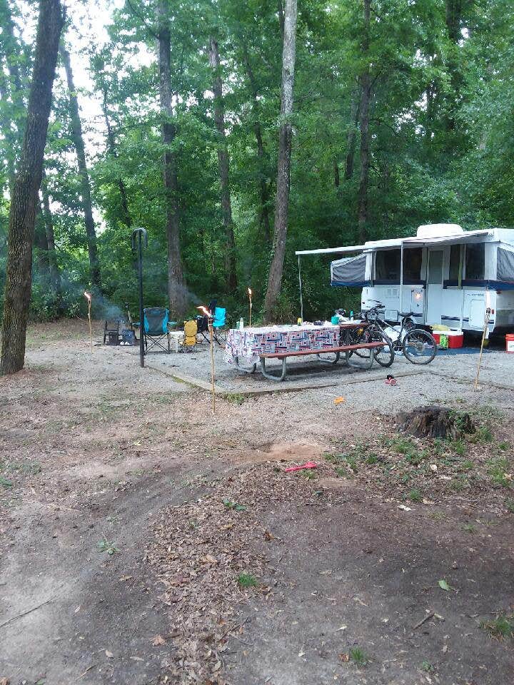 Jamie M.'s photo of rv camping at High Falls State Park Campground near Forsyth, GA