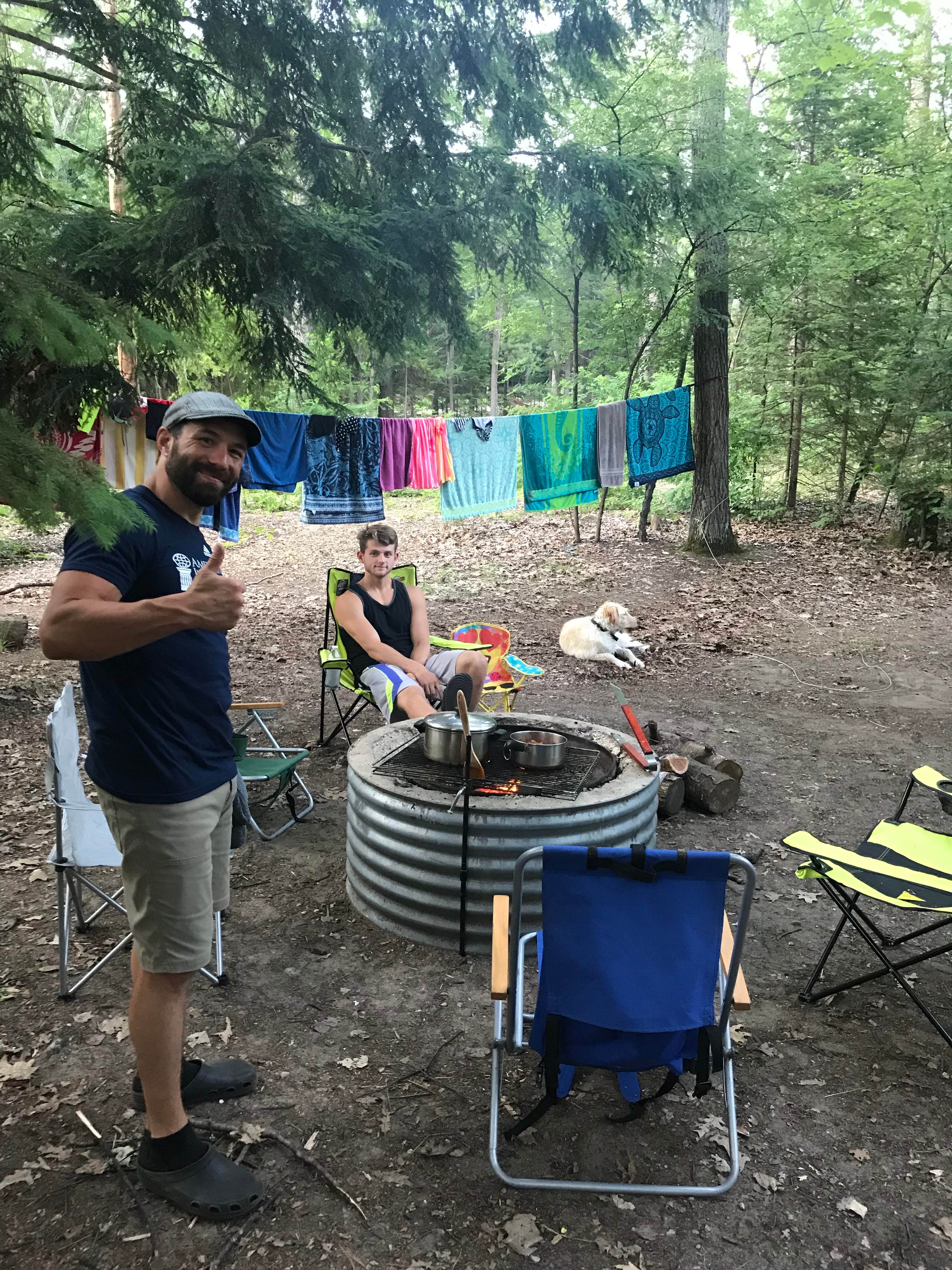 Heather M.'s photo at North Higgins Lake State Park Campground in Michigan