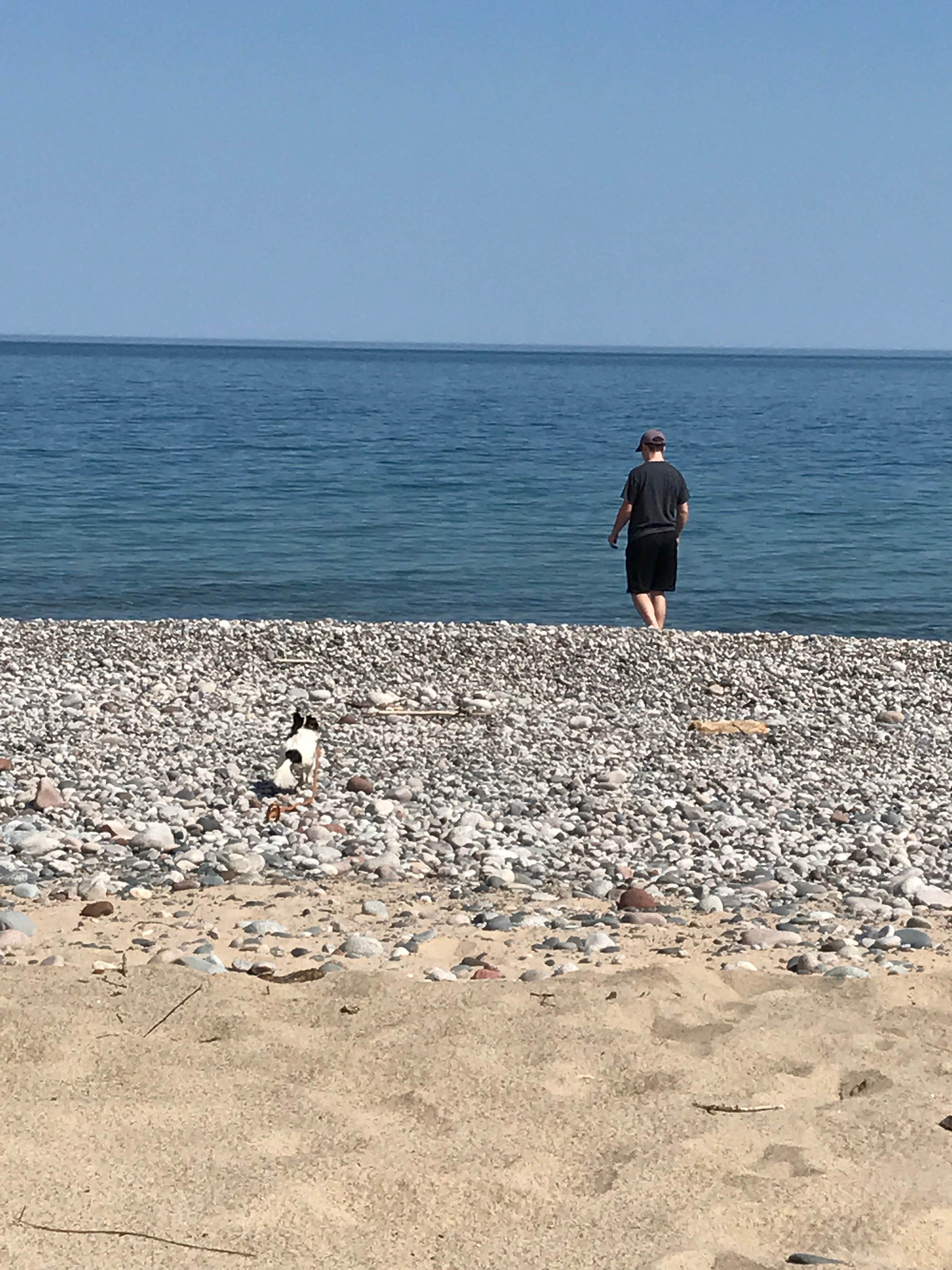 Camper-submitted photo at Lake Superior State Forest Campground near Grand Marais, MI