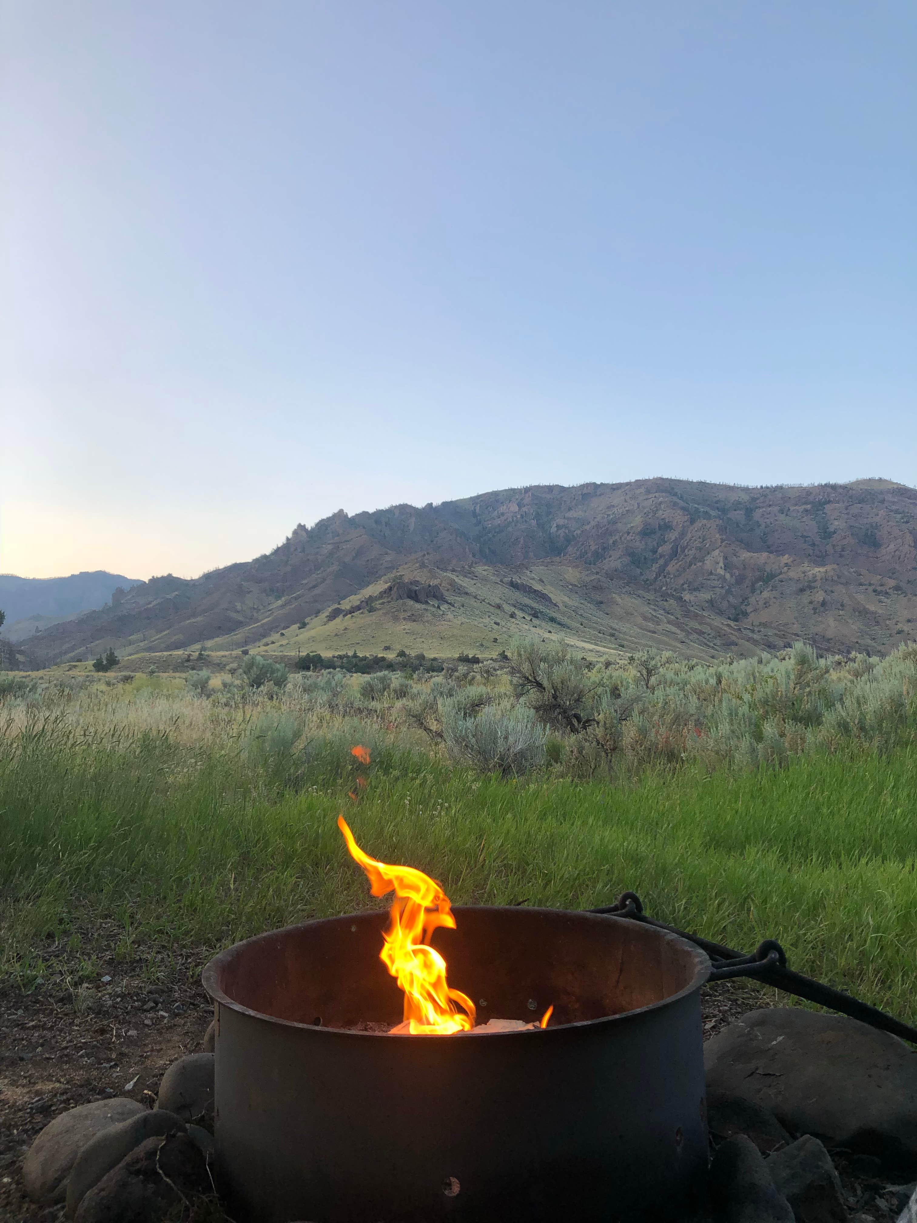 Mary G.'s photo at Clearwater Campground near Shoshone National Forest