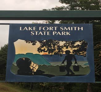 Camper-submitted photo from Lake Fort Smith State Park Campground
