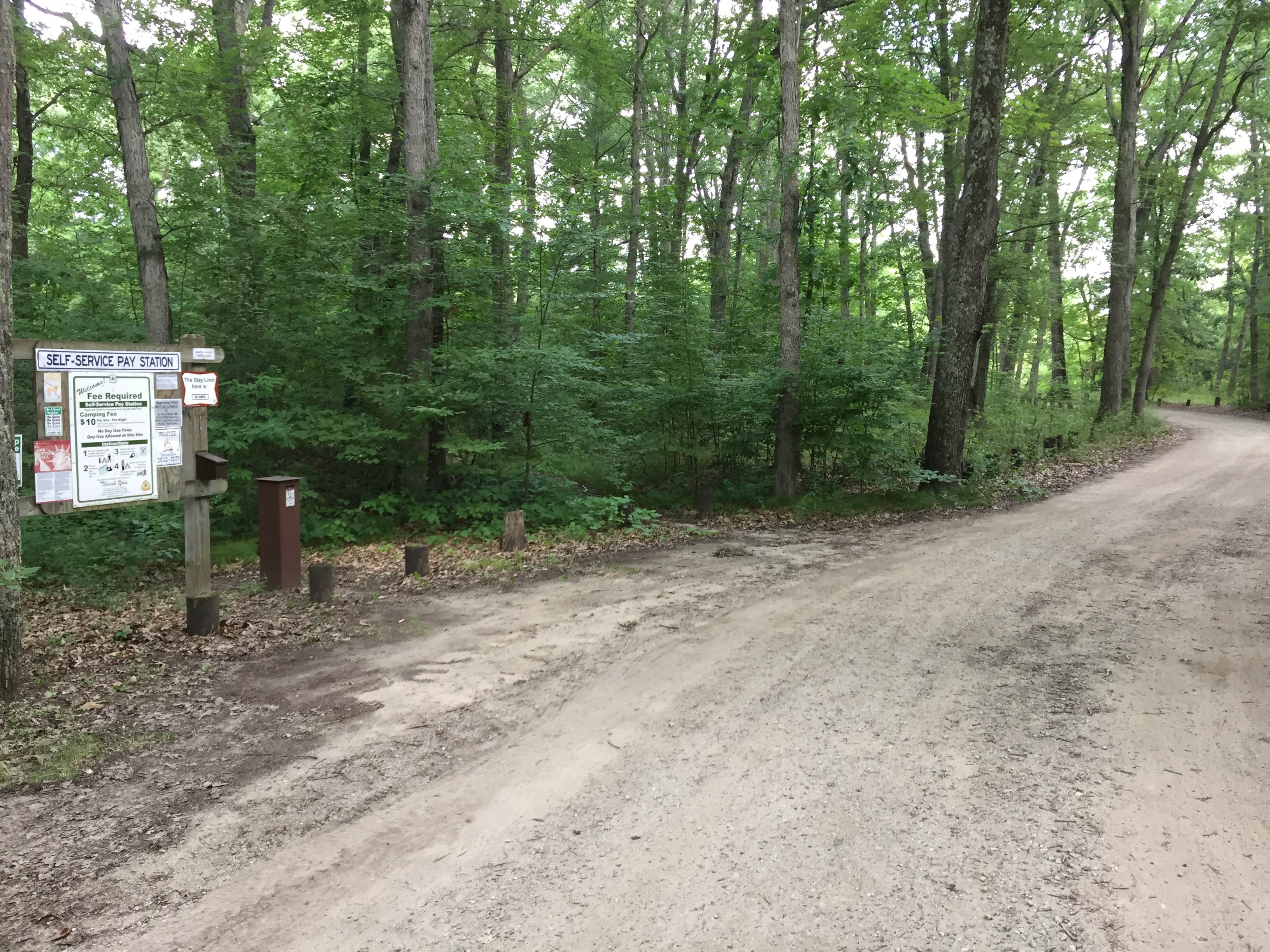 Camper-submitted photo at Diamond Point Campground near Hesperia, MI