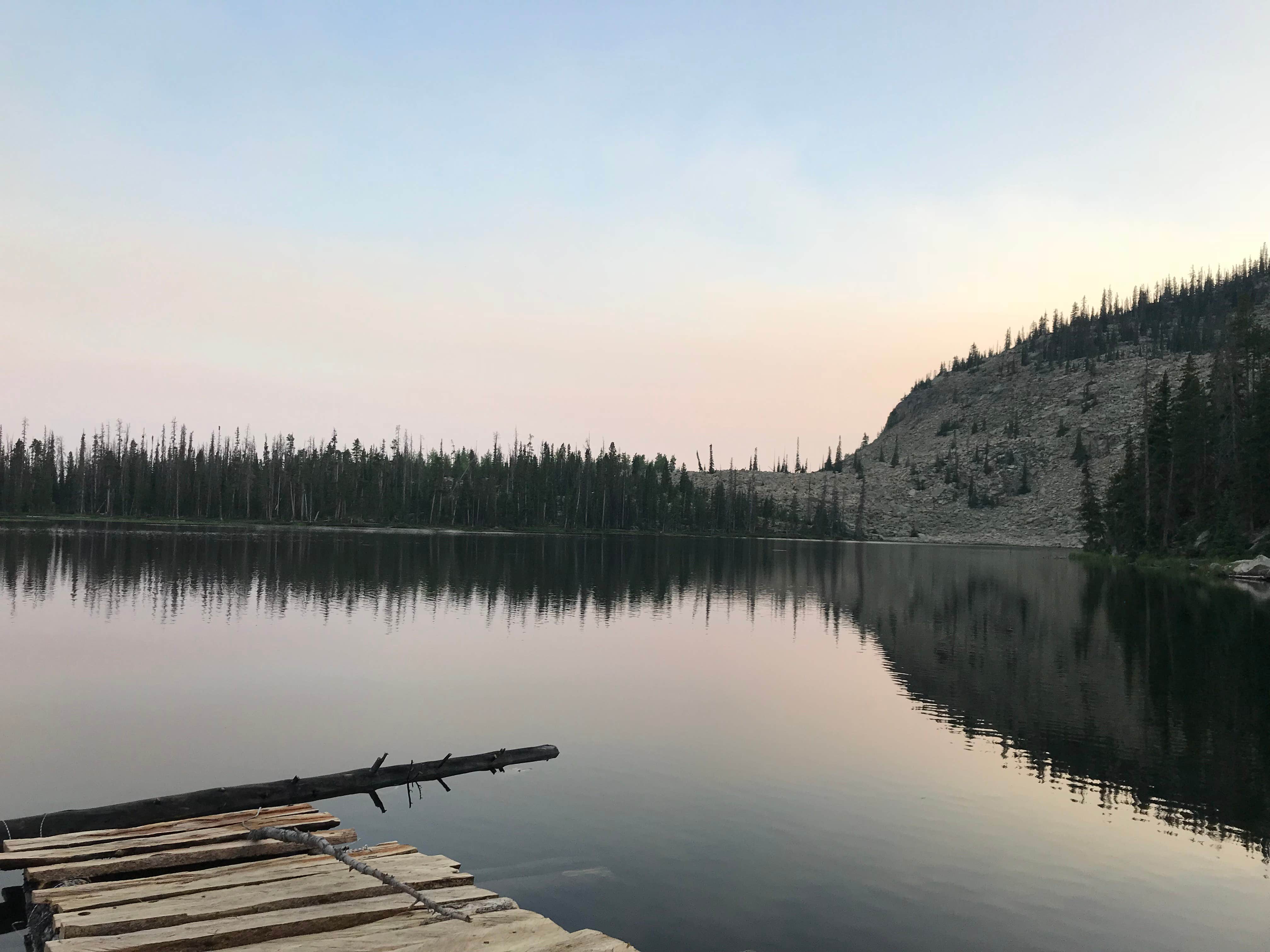 Jenny R.'s photo of a dispersed camping area at Pyramid Lake Dispersed Camping near Tabiona, UT