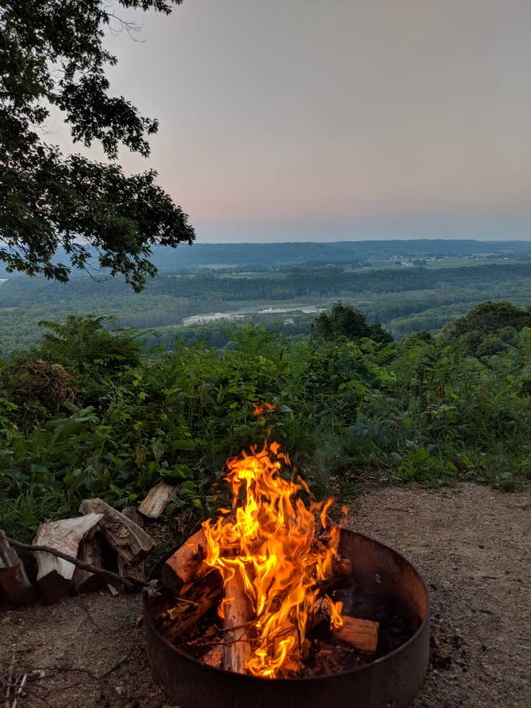 Jay W.'s photo at Wyalusing State Park Campground in Wisconsin