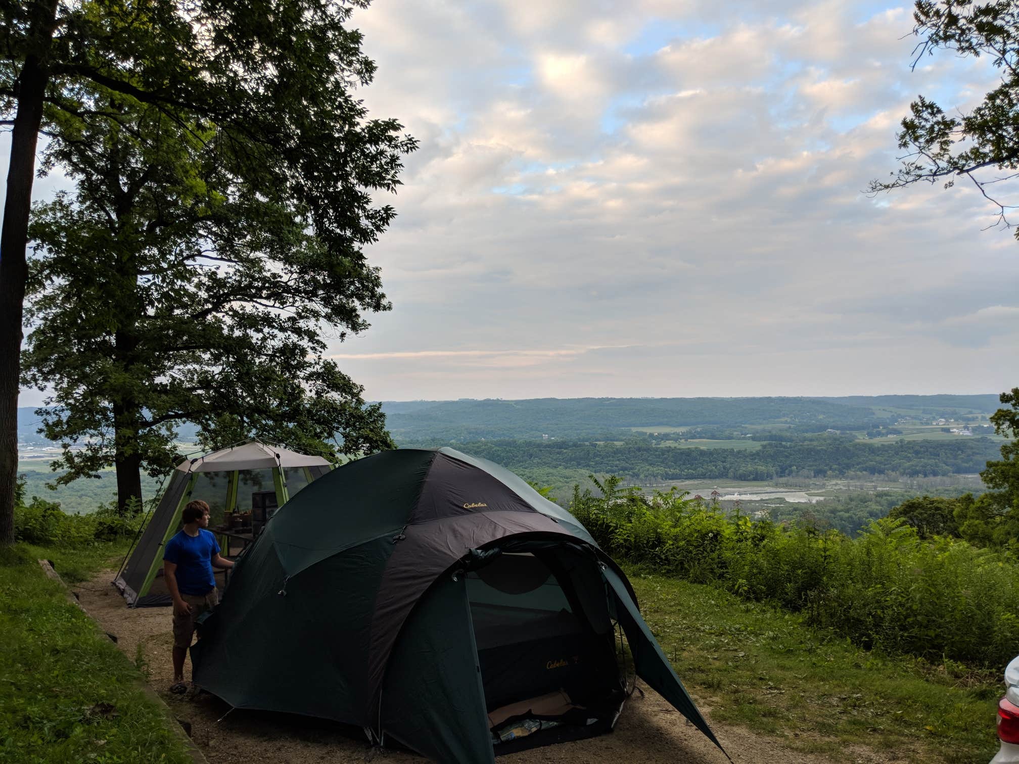 Jay W.'s photo at Wisconsin Ridge Campground — Wyalusing State Park near Bagley, WI