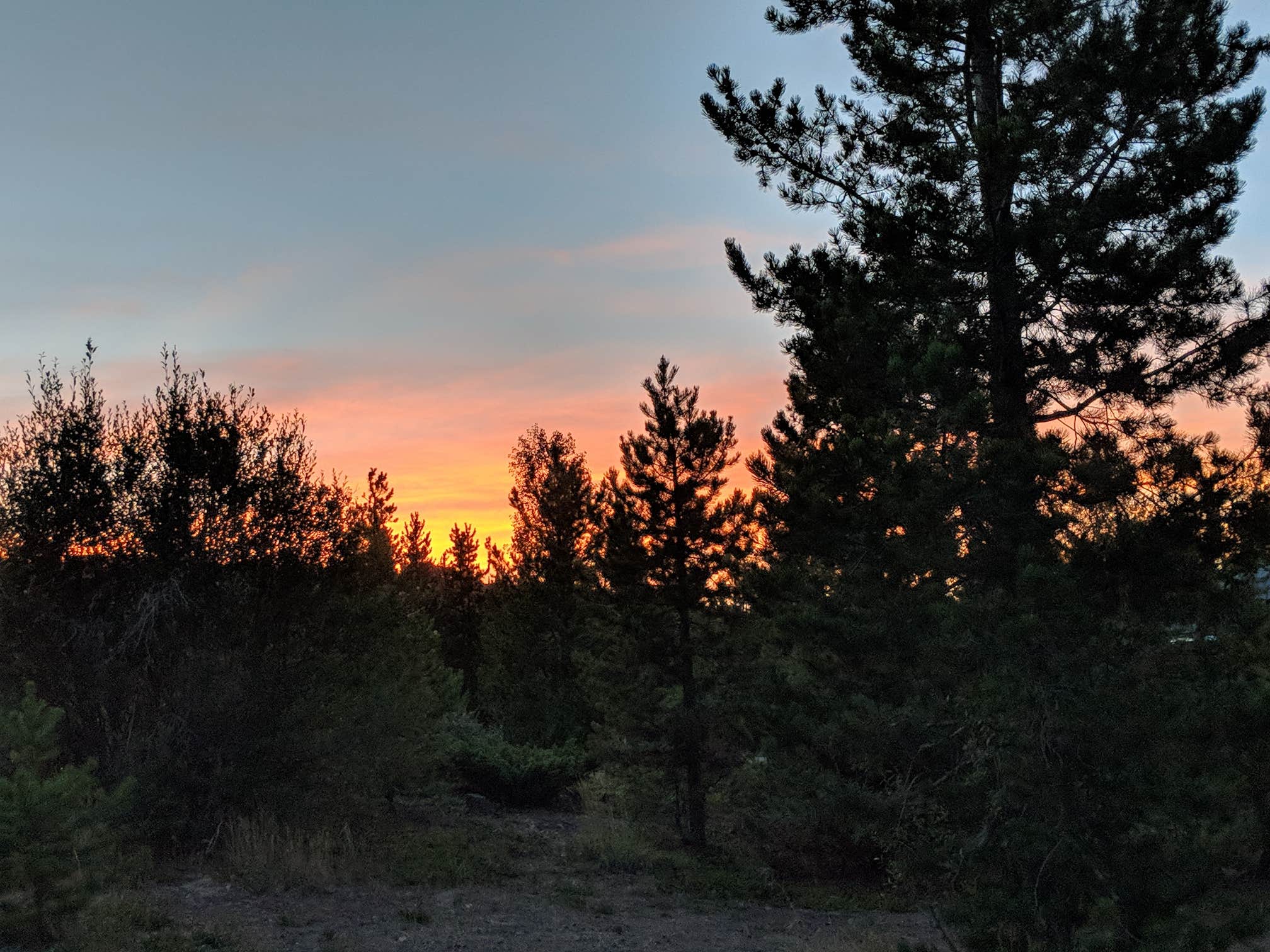 Camper-submitted photo at White River National Forest Heaton Bay Campground near Montezuma, CO