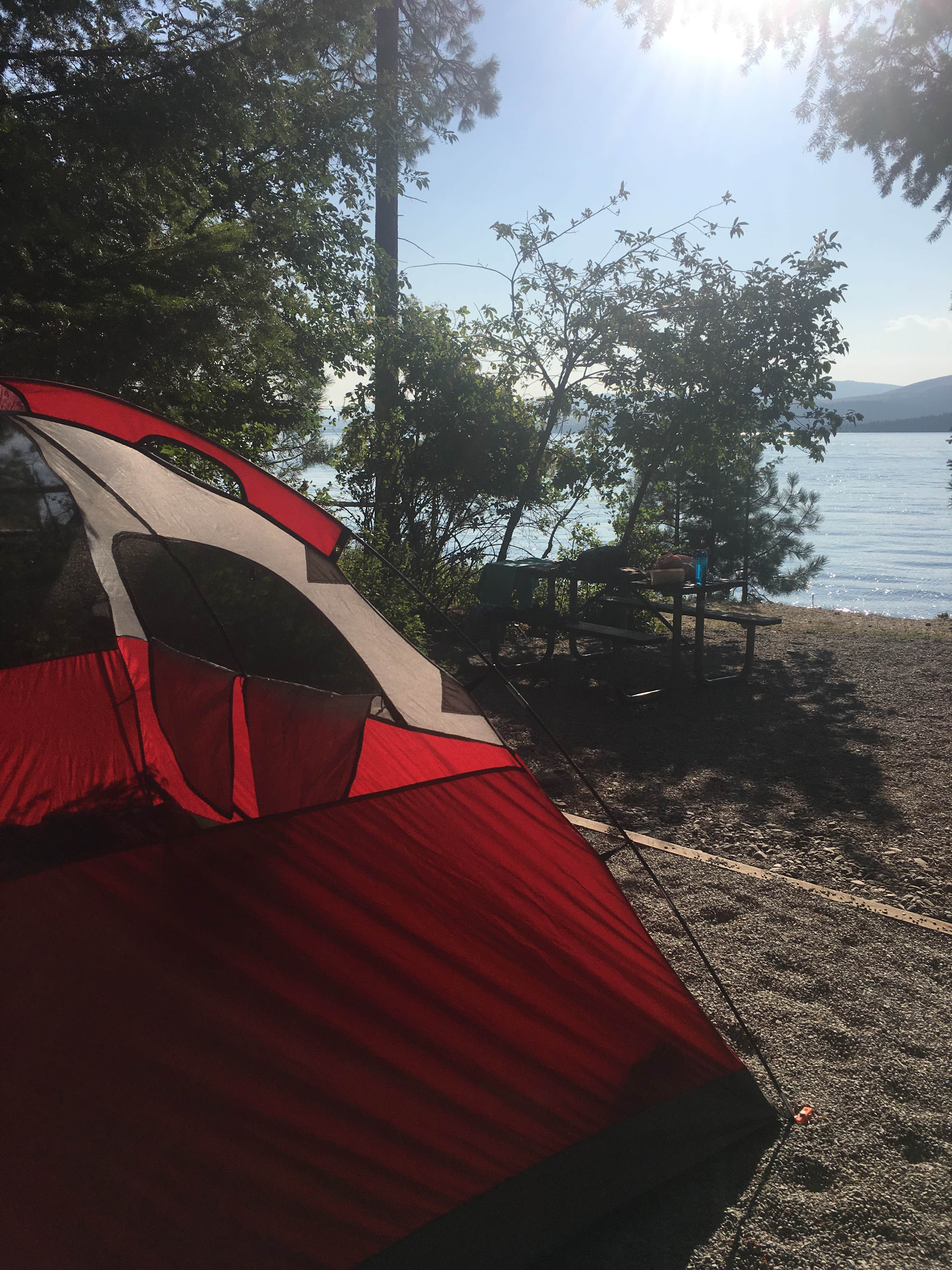 Camper submitted image from Finley Point Unit — Flathead Lake State Park - 4