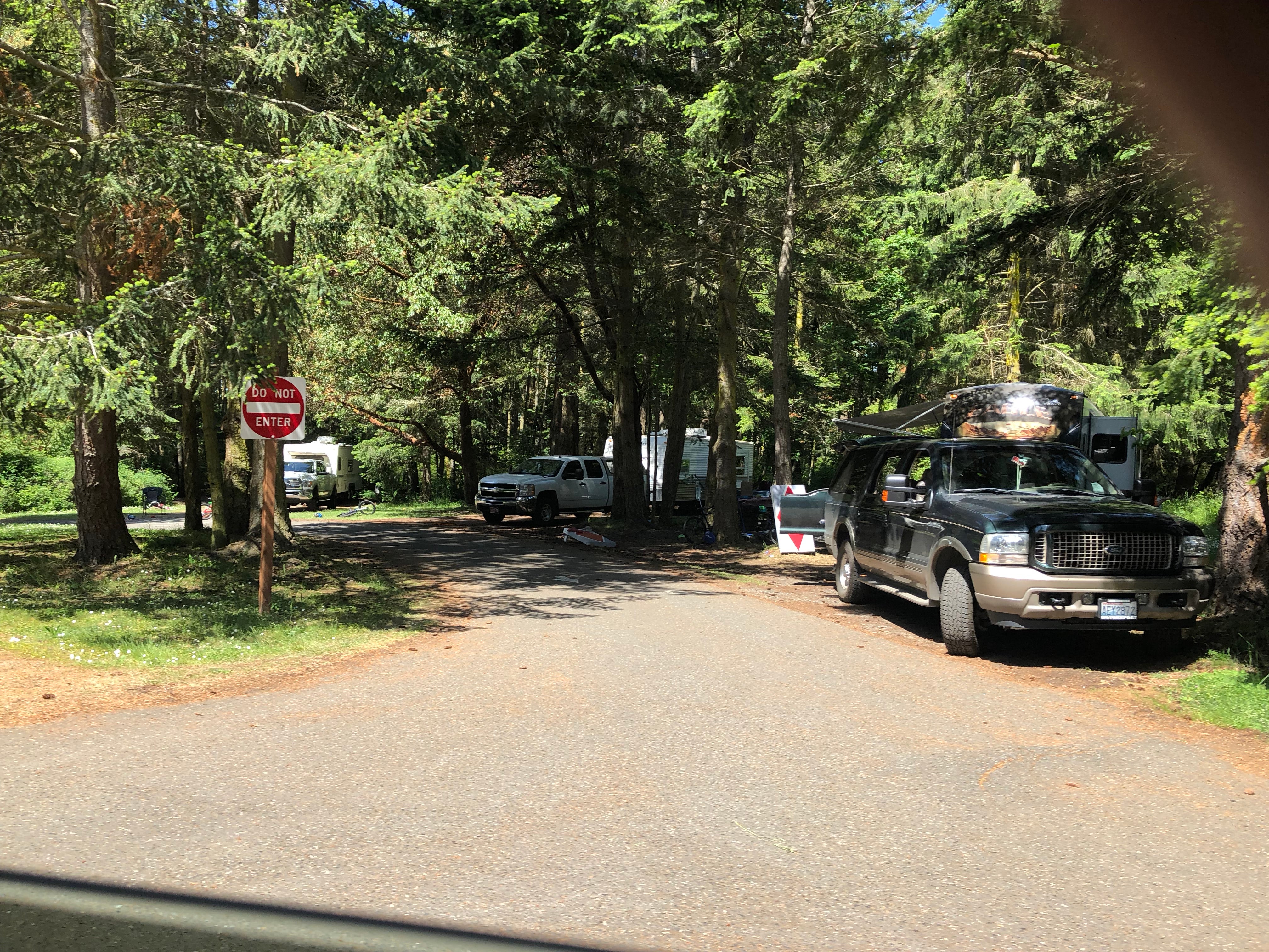 Camper submitted image from Upper Forest Campground — Fort Worden Historical State Park - 1