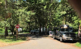 Camping near Point Hudson Marina & RV Park: Upper Forest Campground — Fort Worden Historical State Park, Port Townsend, Washington