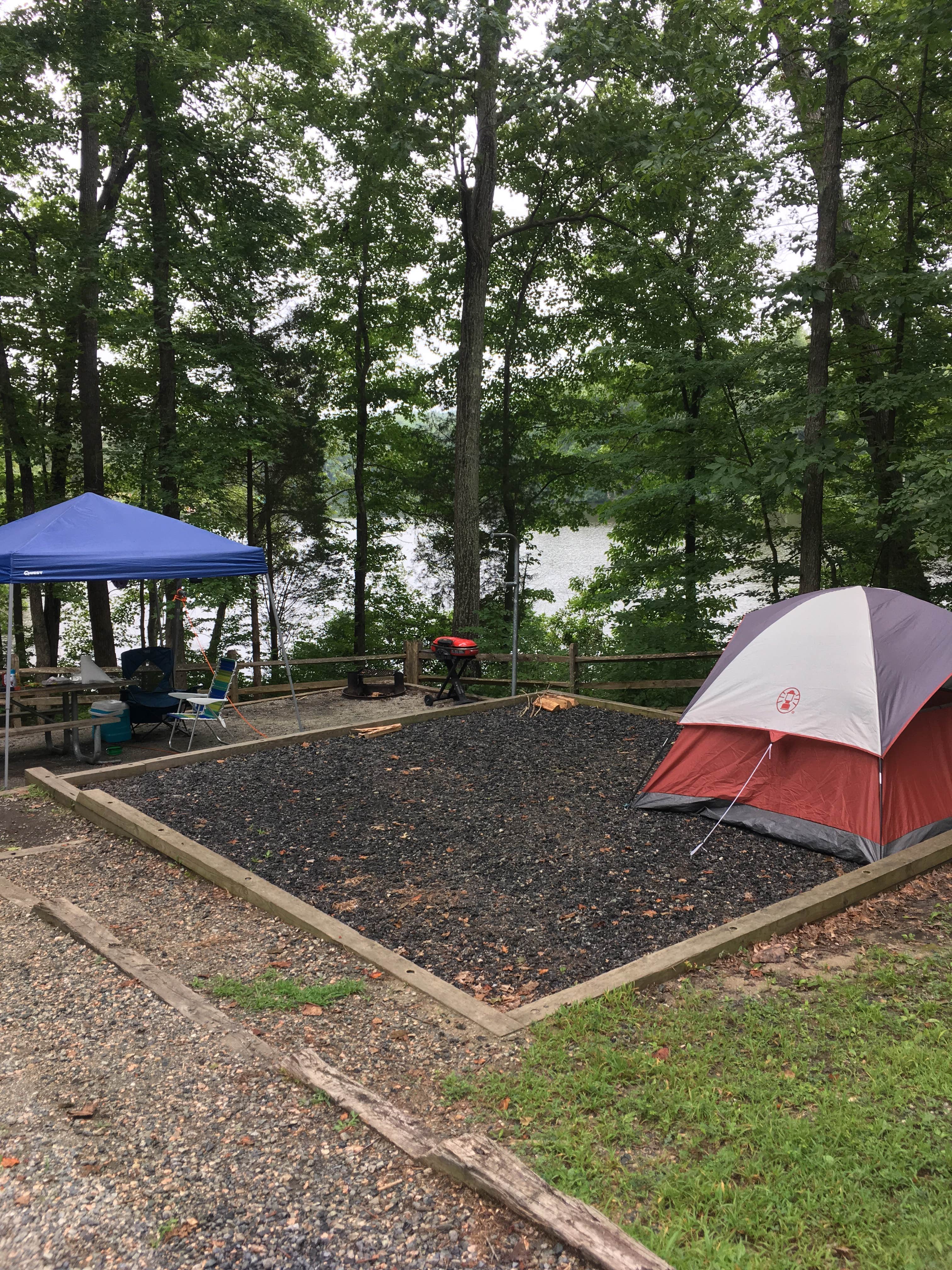 Kaylee G.'s photo at Bear Creek Lake State Park Campground near Palmyra, VA