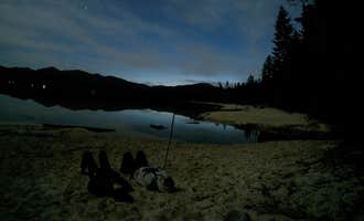 Camping near Summit Creek: Saddle, Gifford Pinchot National Forest, Washington
