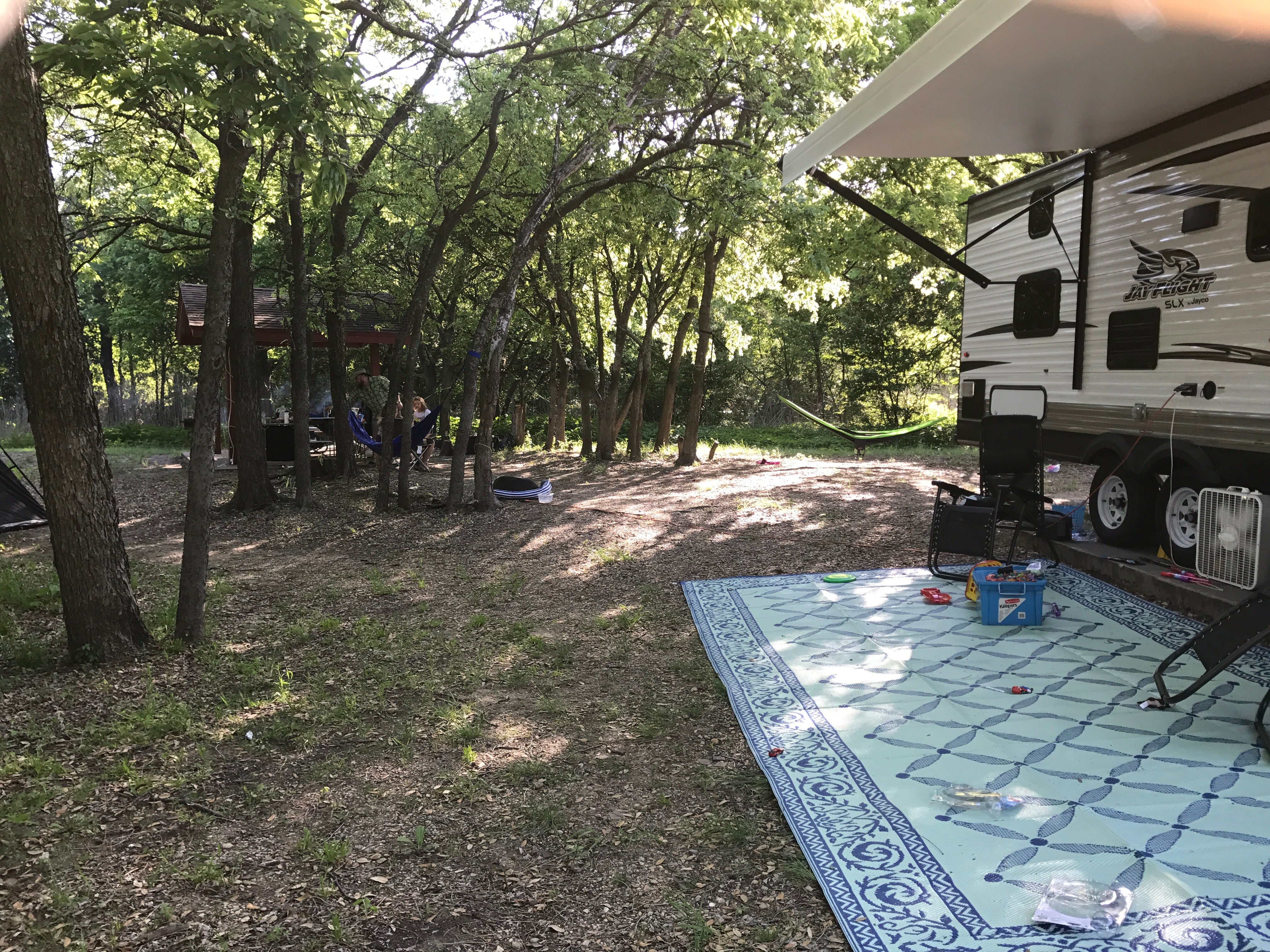Camp site.