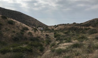 Camping near Tiny house under the oak tree: La Jolla Group Campsite — Point Mugu State Park, Camarillo, California
