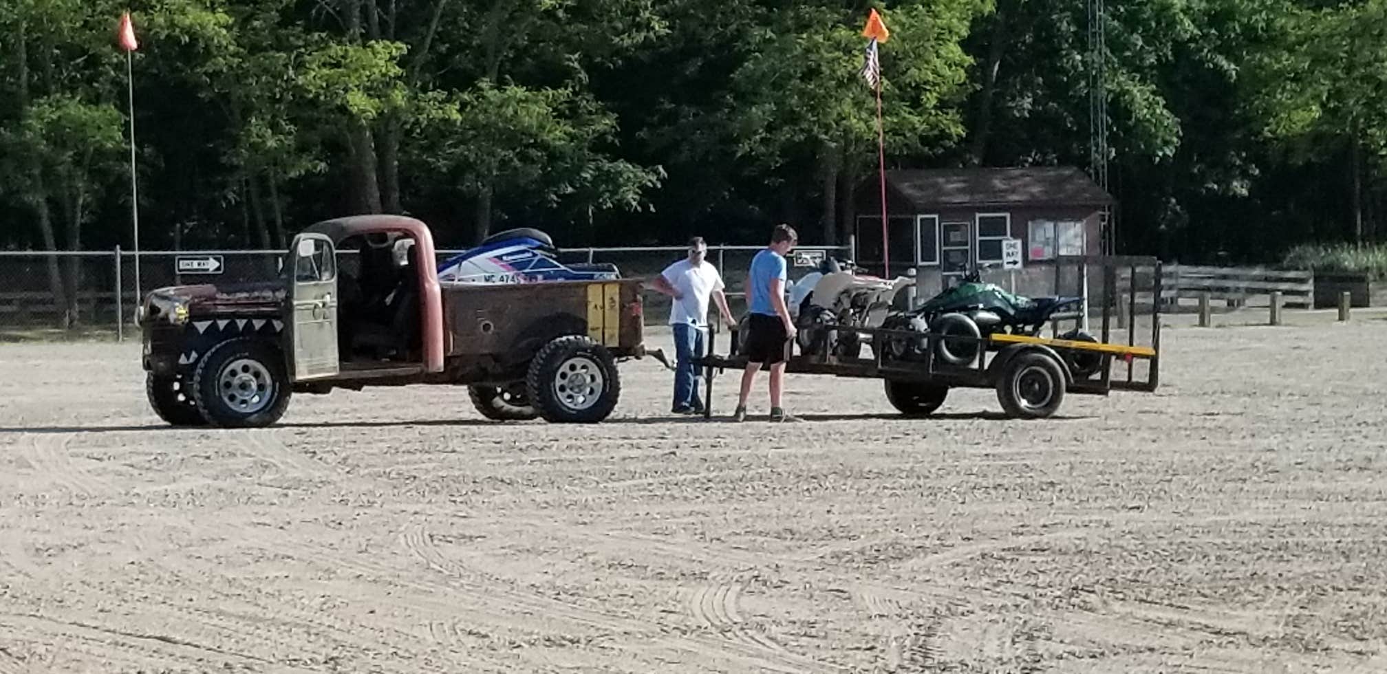 Camper-submitted photo at Silver Lake State Park Campground near Montague, MI
