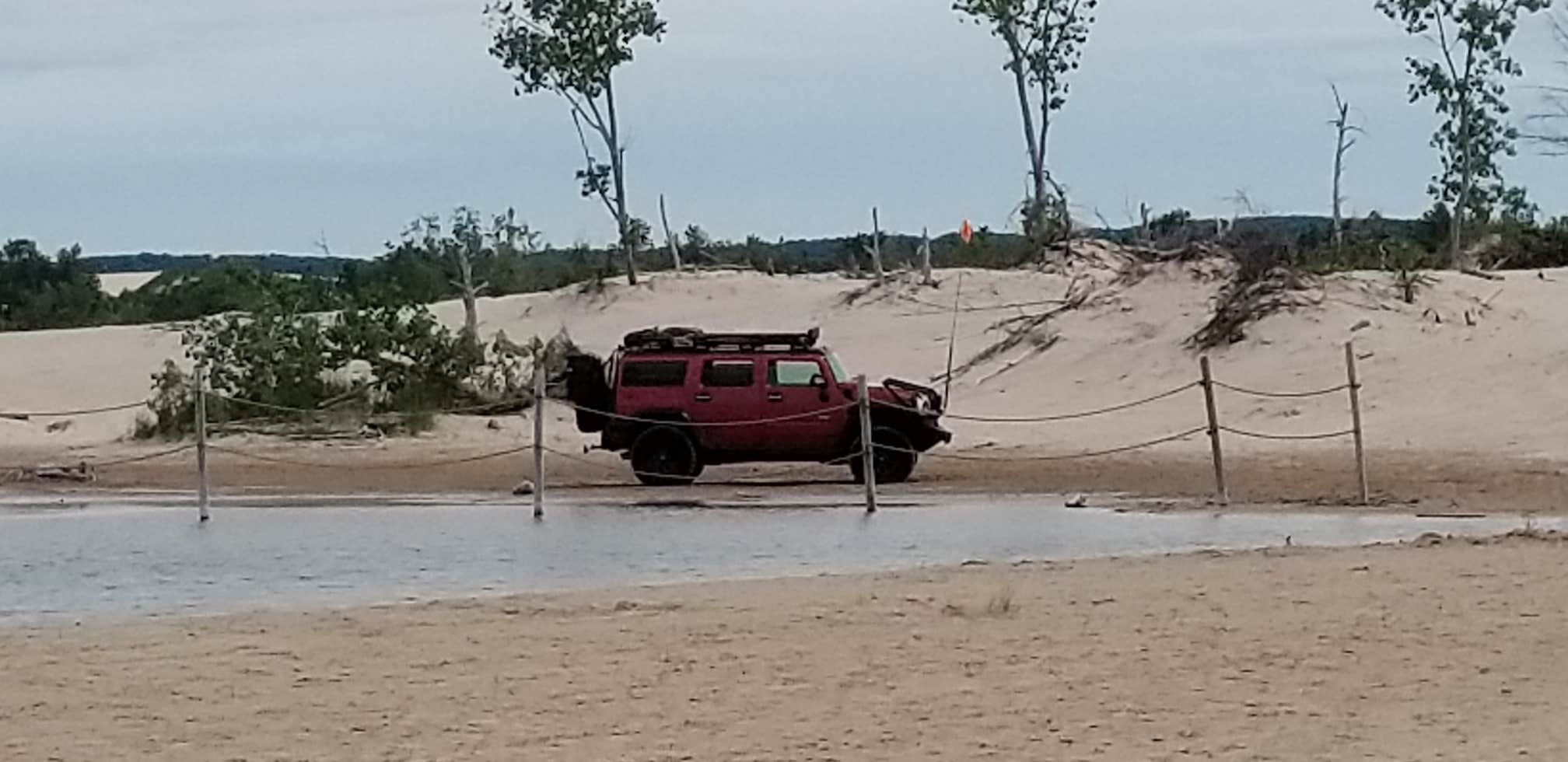 Camper-submitted photo at Silver Lake State Park Campground near Montague, MI