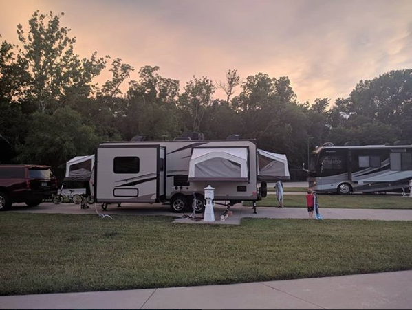 Camper-submitted photo at Deer Creek Valley RV Park near Ottawa, KS