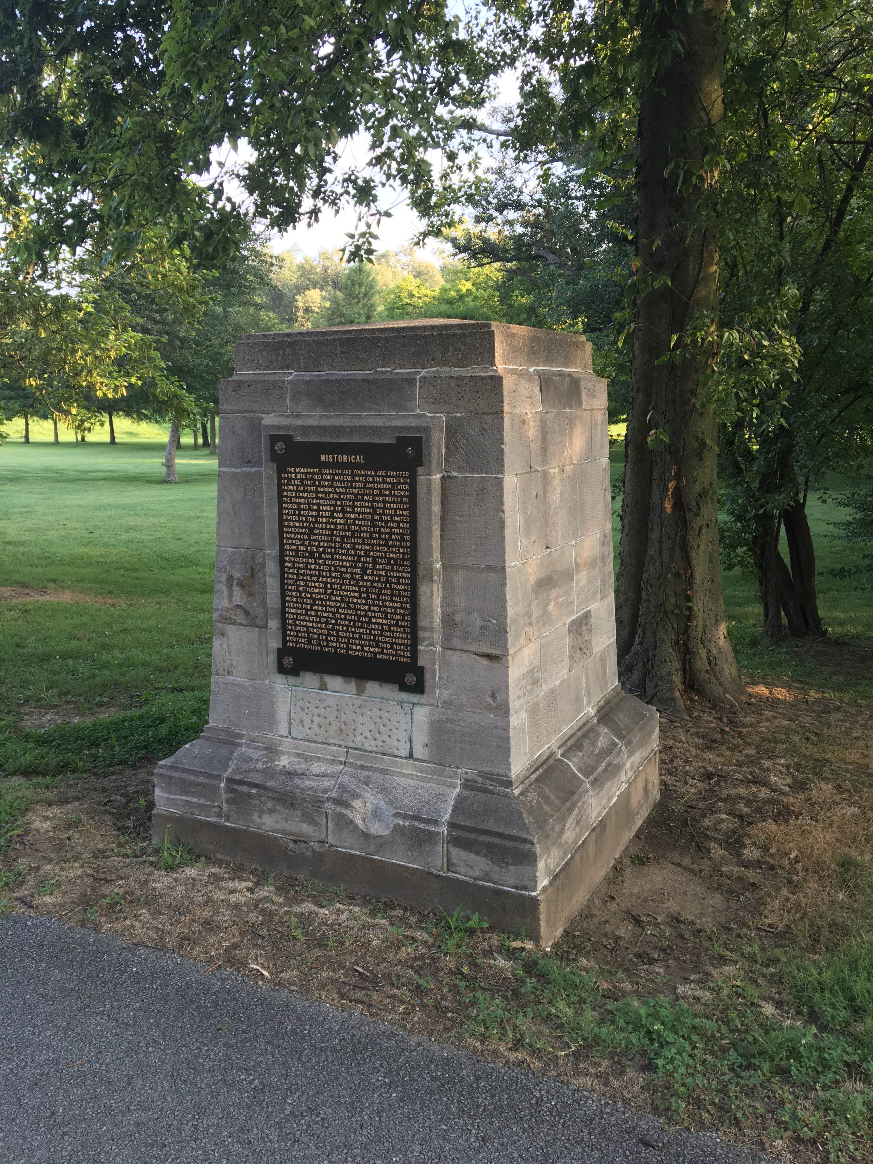 Shelly S.'s photo of camping with pets at Fort Massac State Park Campground near Vienna, IL