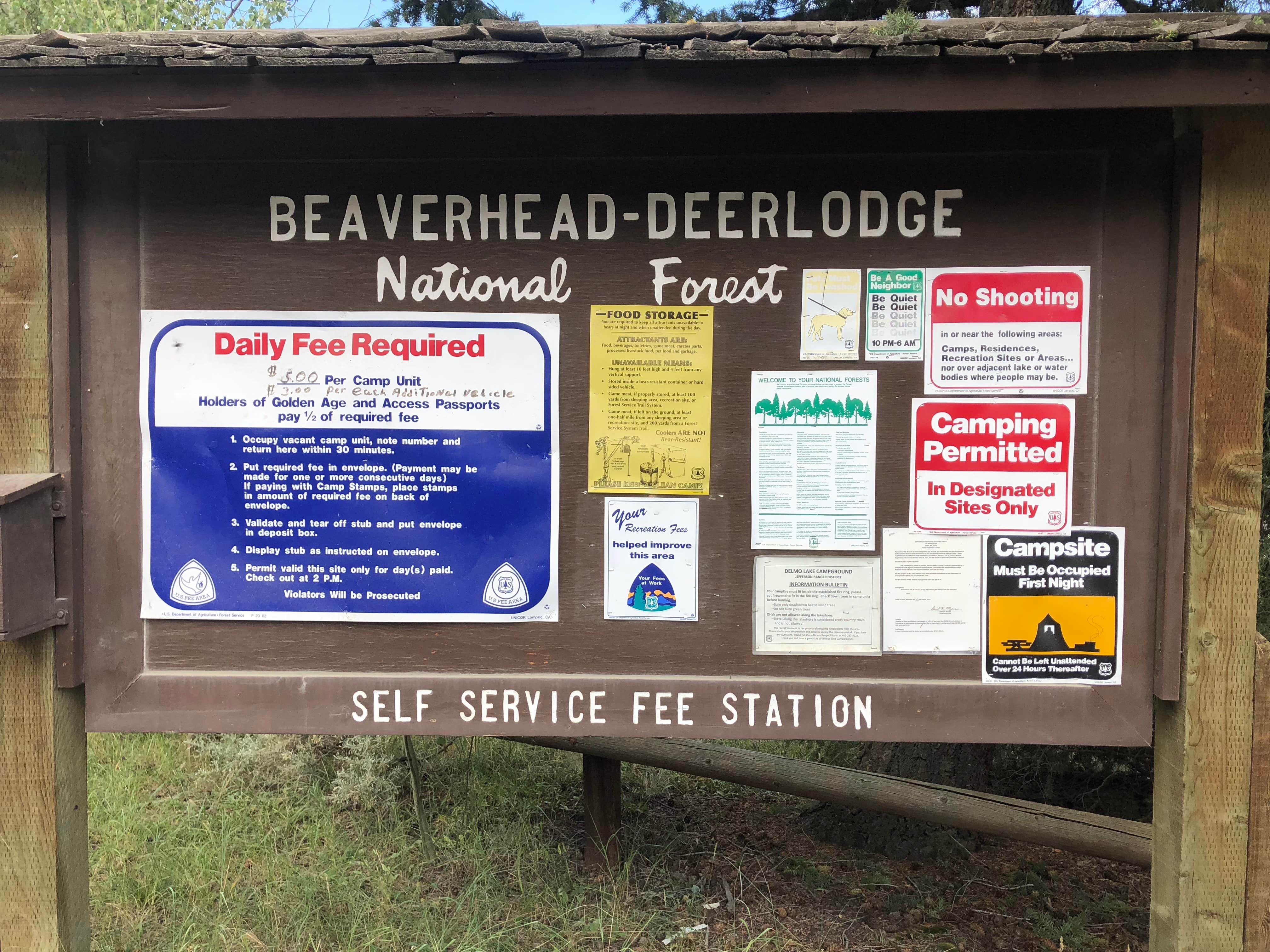 Camper-submitted photo at Delmoe Lake near Anaconda-Deer Lodge County, MT